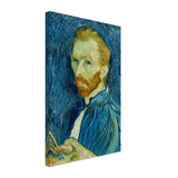 Self - Portrait by Vincent van Gogh - Canvas - 40x60 cm / 16x24″ - Thick