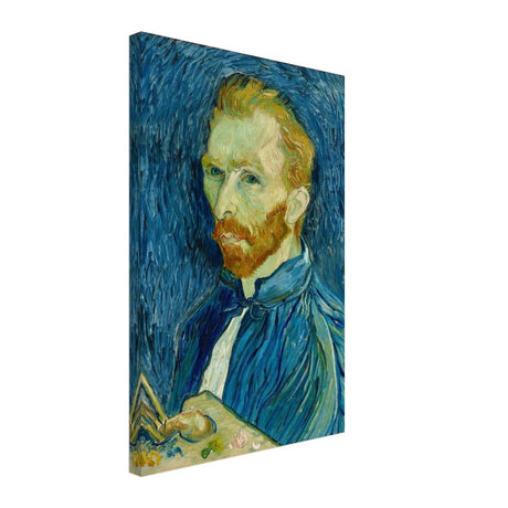 Self - Portrait by Vincent van Gogh - Canvas - 40x60 cm / 16x24″ - Thick