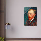 Self - Portrait by Vincent van Gogh - Acrylic Print - 60x90 cm / 24x36″ - 