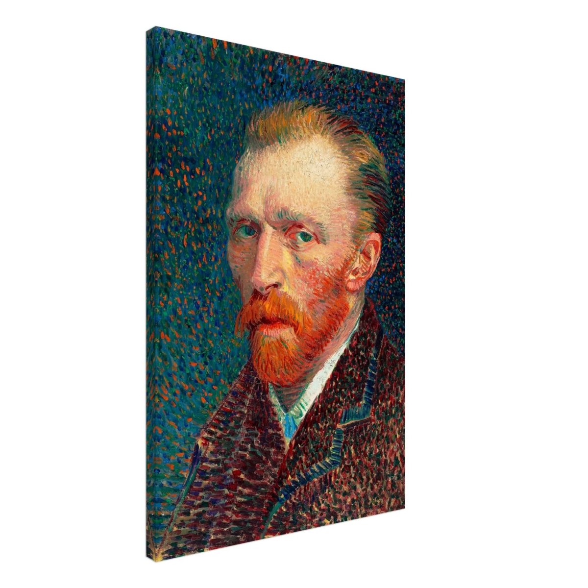 Self - Portrait by Vincent van Gogh - Canvas - 60x90 cm / 24x36″ - Thick