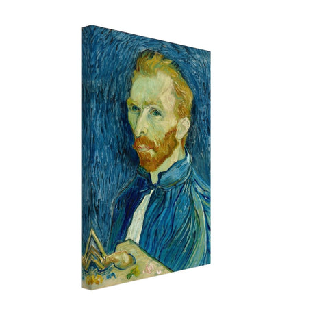 Self - Portrait by Vincent van Gogh - Canvas - 30x45 cm / 12x18″ - Thick
