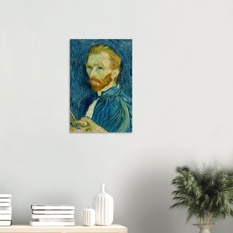 Self - Portrait by Vincent van Gogh - Wood Prints - 40x60 cm / 16x24″ - 10 mm