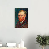 Self - Portrait by Vincent van Gogh - Wood Prints - 40x60 cm / 16x24″ - 10 mm