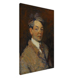 Self - Portrait by William James Glackens | Wall art - 60x90 cm / 24x36″ - Canvas - 