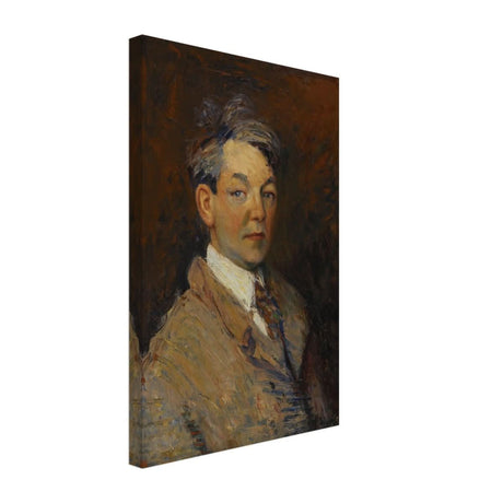 Self - Portrait by William James Glackens | Wall art - 30x45 cm / 12x18″ - Canvas - 