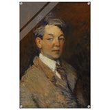 Self - Portrait by William James Glackens | Wall art - 60x90 cm / 24x36″ - Acrylic Print - 