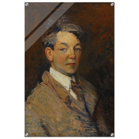 Self - Portrait by William James Glackens | Wall art - 60x90 cm / 24x36″ - Acrylic Print - 
