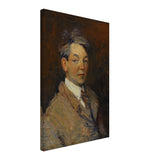 Self - Portrait by William James Glackens | Wall art - 40x60 cm / 16x24″ - Canvas - 