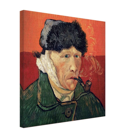 Self portrait Vincent van Gogh - Canvas - 50x50 cm / 20x20″ - Thick