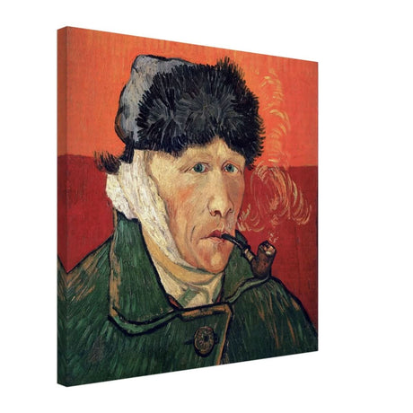 Self portrait Vincent van Gogh - Canvas - 50x50 cm / 20x20″ - Slim