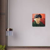 Self portrait Vincent van Gogh - Acrylic Print - 50x50 cm / 20x20″ - 