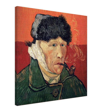Self portrait Vincent van Gogh - Canvas - 60x60 cm / 24x24″ - Slim