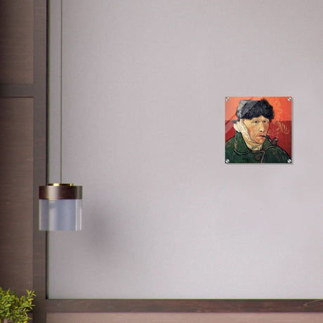 Self portrait Vincent van Gogh - Acrylic Print - 40x40 cm / 16x16″ - 