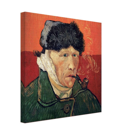 Self portrait Vincent van Gogh - Canvas - 40x40 cm / 16x16″ - Thick