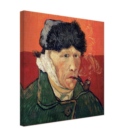 Self portrait Vincent van Gogh - Canvas - 40x40 cm / 16x16″ - Slim