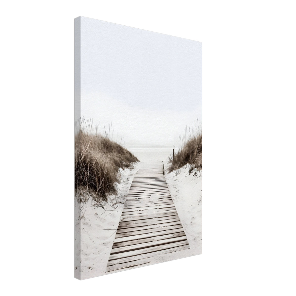 "Serene Pathway" – A Journey to Tranquility | Beach Wall art print - 40x60 cm / 16x24″ - Canvas - 