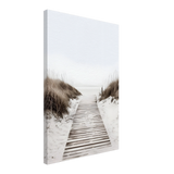 "Serene Pathway" – A Journey to Tranquility | Beach Wall art print - 40x60 cm / 16x24″ - Canvas - 