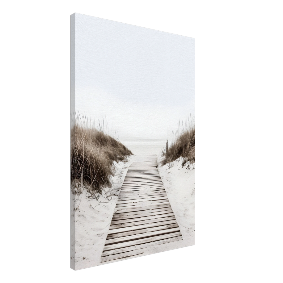 "Serene Pathway" – A Journey to Tranquility | Beach Wall art print - 50x75 cm / 20x30″ - Canvas - 