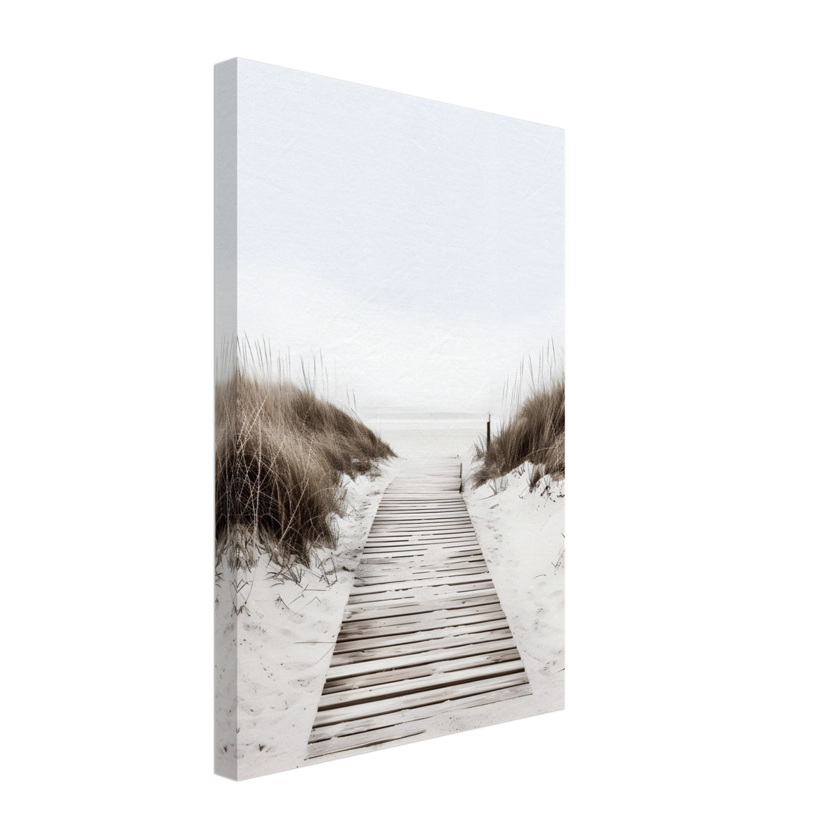 "Serene Pathway" – A Journey to Tranquility | Beach Wall art print - 30x45 cm / 12x18″ - Canvas - 