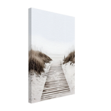 "Serene Pathway" – A Journey to Tranquility | Beach Wall art print - 30x45 cm / 12x18″ - Canvas - 