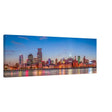 Shanghai Lights - A Skyline at Dusk | China | Panoramic 30x90 cm/ 12x36″ - Canvas - 30x90 cm / 12x36″ - 