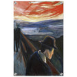 Sick Mood at Sunset – A Haunting Expression of Emotion by Edvard Munch 1892 | Wall art Print - 40x60 cm / 16x24″ - Acrylic Print - 