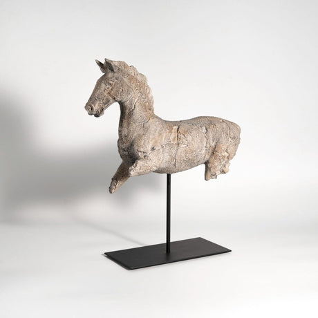 Silent Horse Resin Sculpture – Elegant Modern Tabletop Decoration - Silent Elegance – Horse Sculpture - 