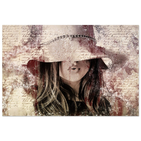 Silent Reflections | Modern Romanticism | Contemporary Figurative Art | wall art print - Aluminum Print - 30x45 cm / 12x18″ - 