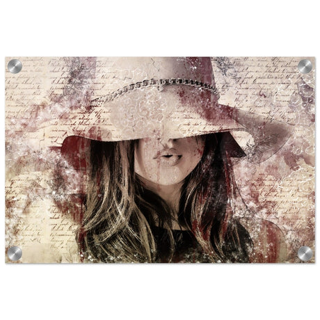 Silent Reflections | Modern Romanticism | Contemporary Figurative Art | wall art print - Acrylic Print - 30x45 cm / 12x18″ - 