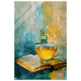 Sip of Wisdom | Contemporary Still Life Art | Abstract Realism - Acrylic Print - 30x45 cm / 12x18″ - 