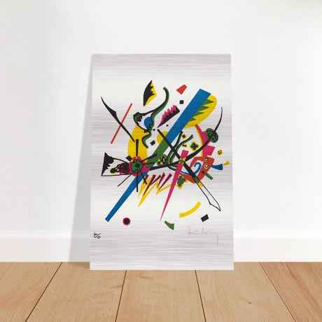 Small Worlds Kleine Welten - Brushed Aluminum Print - 60x90 cm / 24x36″ - 