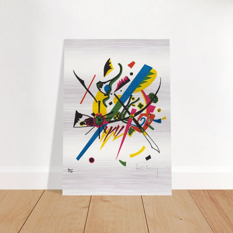 Small Worlds Kleine Welten - Brushed Aluminum Print - 70x100 cm / 28x40″ - 