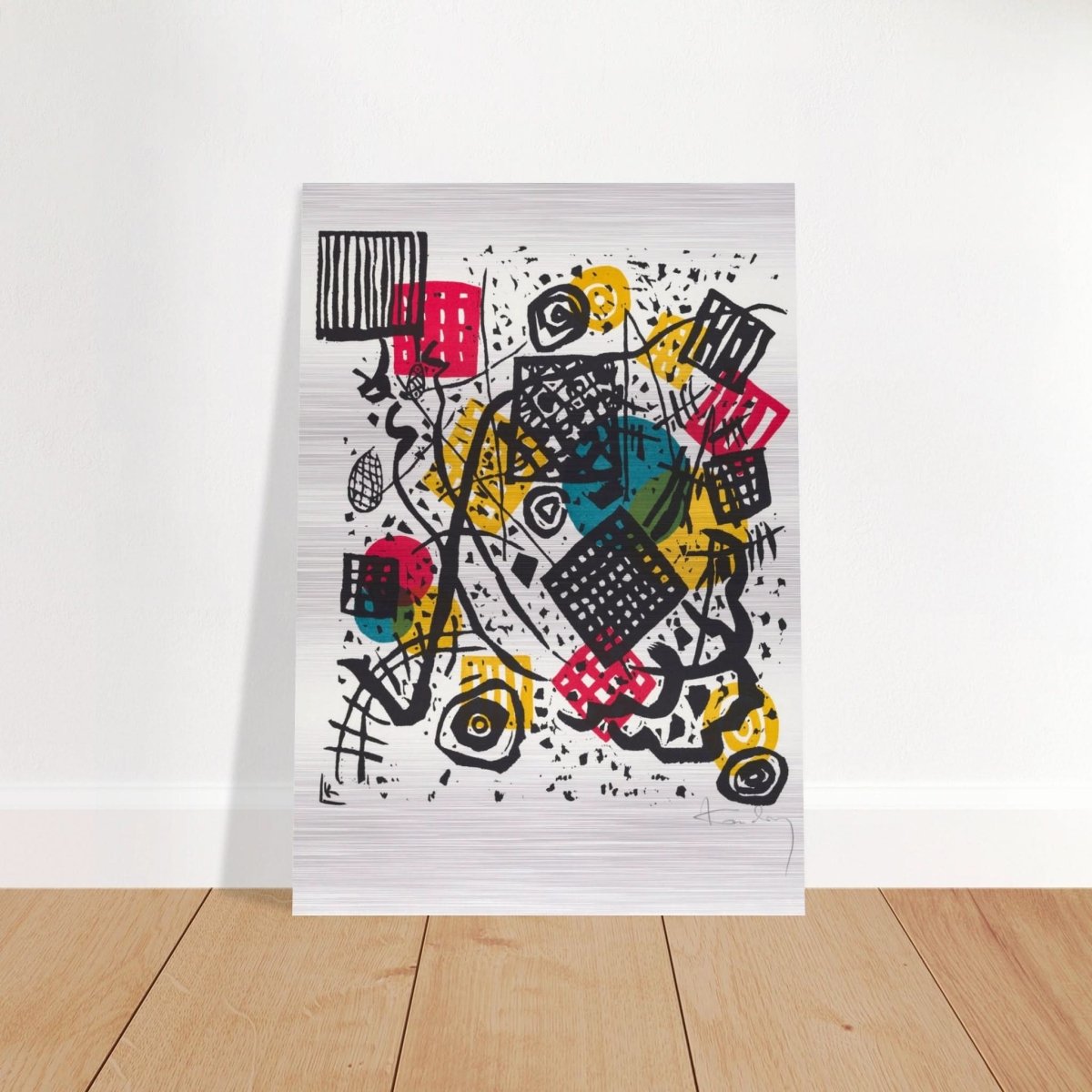 Small Worlds V Kleine Welten - Brushed Aluminum Print - 70x100 cm / 28x40″ - 