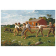 Snap the Whip (1872) by Winslow Homer | Vintage Nature Art wall art print - Aluminum Print - 30x45 cm / 12x18″ - 