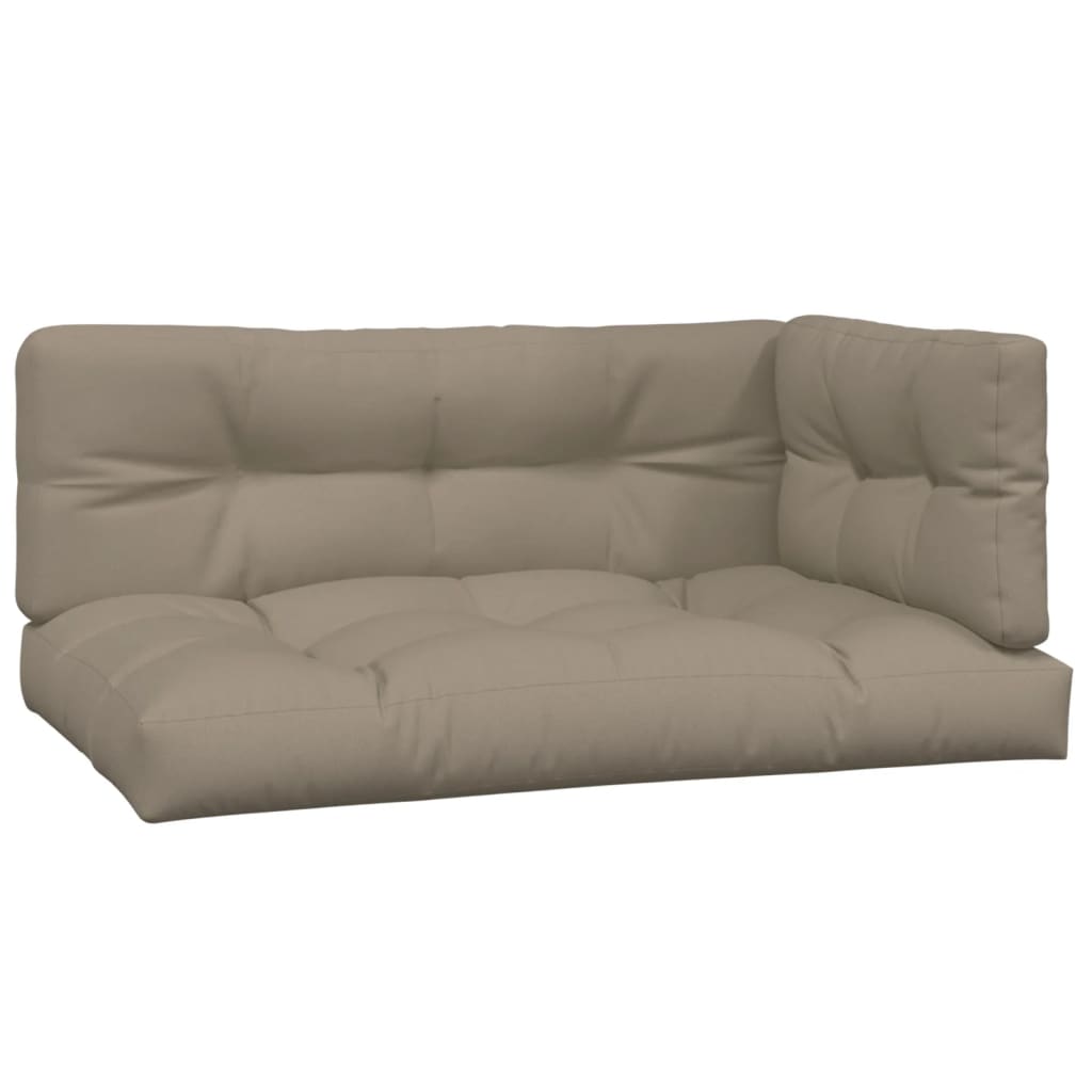Solid Acacia Wood 4 - Piece Outdoor Sofa Set with Cushions - 