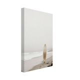 "Solitude & Surf" – Minimalist Coastal Photography | Wall art Print - Canvas - 20x30 cm / 8x12″ - 
