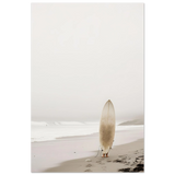 "Solitude & Surf" – Minimalist Coastal Photography | Wall art Print - Fine Art Poster - 60x90 cm / 24x36″ - 