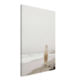 "Solitude & Surf" – Minimalist Coastal Photography | Wall art Print - Canvas - 40x60 cm / 16x24″ - 