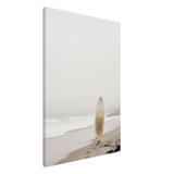 "Solitude & Surf" – Minimalist Coastal Photography | Wall art Print - Canvas - 60x90 cm / 24x36″ - 