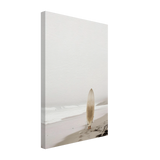 "Solitude & Surf" – Minimalist Coastal Photography | Wall art Print - Canvas - 30x45 cm / 12x18″ - 