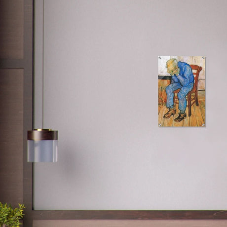 Sorrowing old man by Vincent van Gogh - Acrylic Print - 40x60 cm / 16x24″ - 