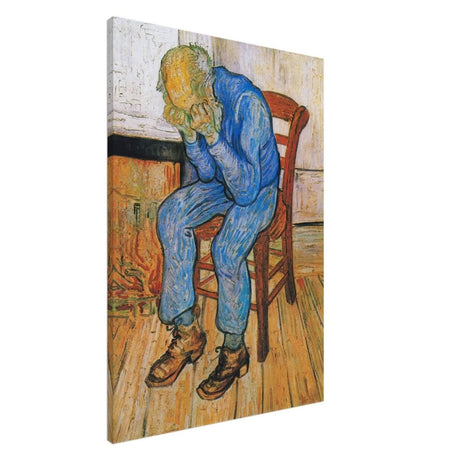 Sorrowing old man by Vincent van Gogh - Canvas - 70x100 cm / 28x40″ - Slim