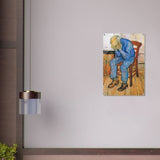 Sorrowing old man by Vincent van Gogh - Acrylic Print - 50x75 cm / 20x30″ - 