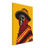 Soul of the Desert – Día de los Muertos Pop Art | wall art print - Canvas - 40x60 cm / 16x24″ - 