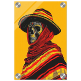 Soul of the Desert – Día de los Muertos Pop Art | wall art print - Acrylic Print - 20x30 cm / 8x12″ - 