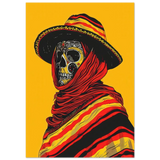Soul of the Desert – Día de los Muertos Pop Art | wall art print - Fine Art Poster - 70x100 cm / 28x40″ - 