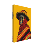 Soul of the Desert – Día de los Muertos Pop Art | wall art print - Canvas - 20x30 cm / 8x12″ - 
