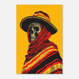Soul of the Desert – Día de los Muertos Pop Art | wall art print - Aluminum Print - 20x30 cm / 8x12″ - 