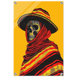 Soul of the Desert – Día de los Muertos Pop Art | wall art print - Acrylic Print - 40x60 cm / 16x24″ - 