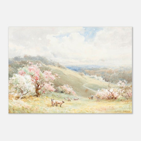 Spring by Joseph Rubens Powell - Aluminum Print - 70x100 cm / 28x40″ - 